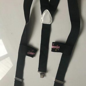 Cheers.US Men Male Adjustable Elastic Clip-on X-Back Suspender